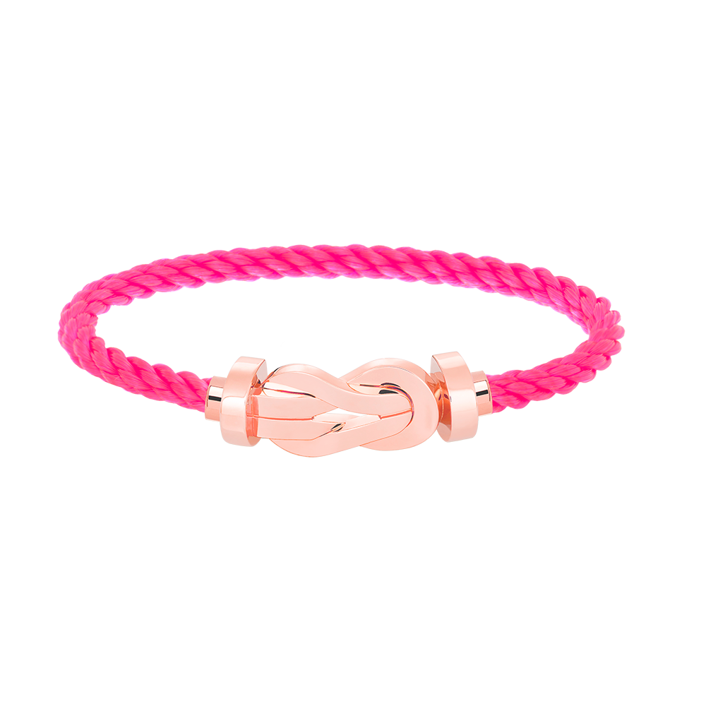 [Imperial] CHANCE LARGE 8 FIGURE BUCKLE NO DIAMOND BRACELET ROSE GOLD