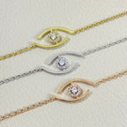 [Imperial] Lucky Eye Pave-Set Diamond Bracelet