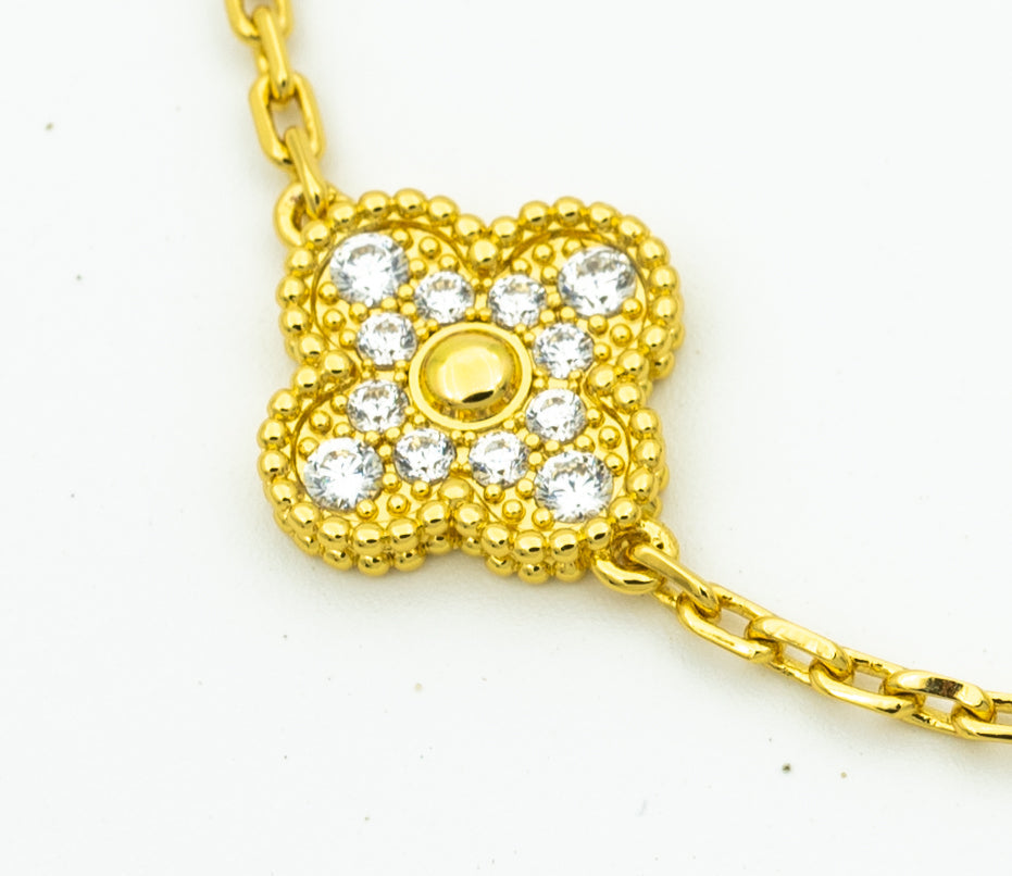 [Imperial]New  CLOVER 5 MOTIF LASER BRACELET COLLECTION