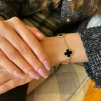 [Imperial]New CLOVER 5 MOTIF ONYXS BRACELET COLLECTION
