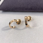 [Imperial] LOVE EARRINGS 2.65MM PINK GOLD