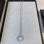[Imperial] JUSTE NECKLACE SILVER DIAMONDS