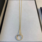 [Imperial] JUSTE NECKLACE GOLD DIAMONDS