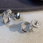 [Imperial] JUSTE EARRINGS SILVER DIAMONDS