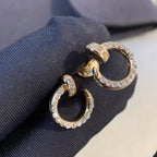 [Imperial] JUSTE EARRINGS GOLD DIAMONDS