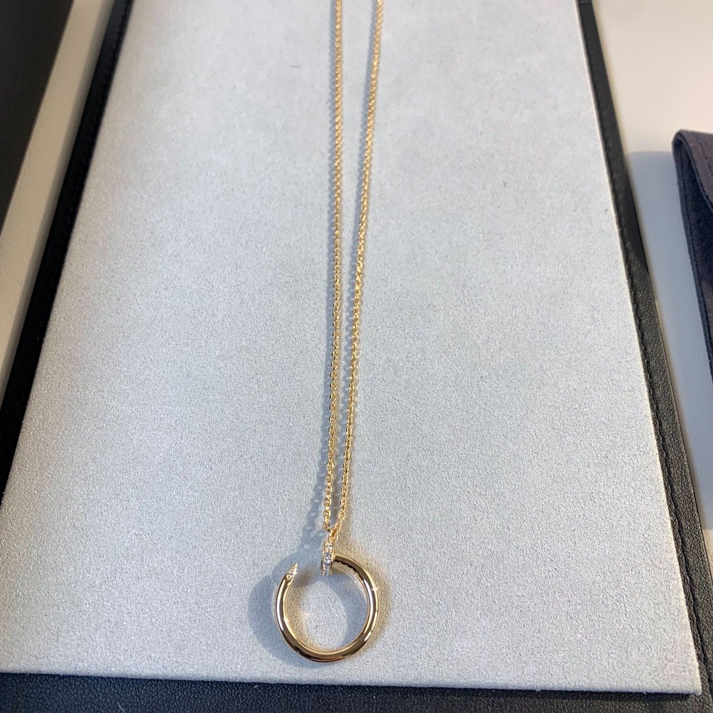 [Imperial] JUSTE NECKLACE PINK GOLD