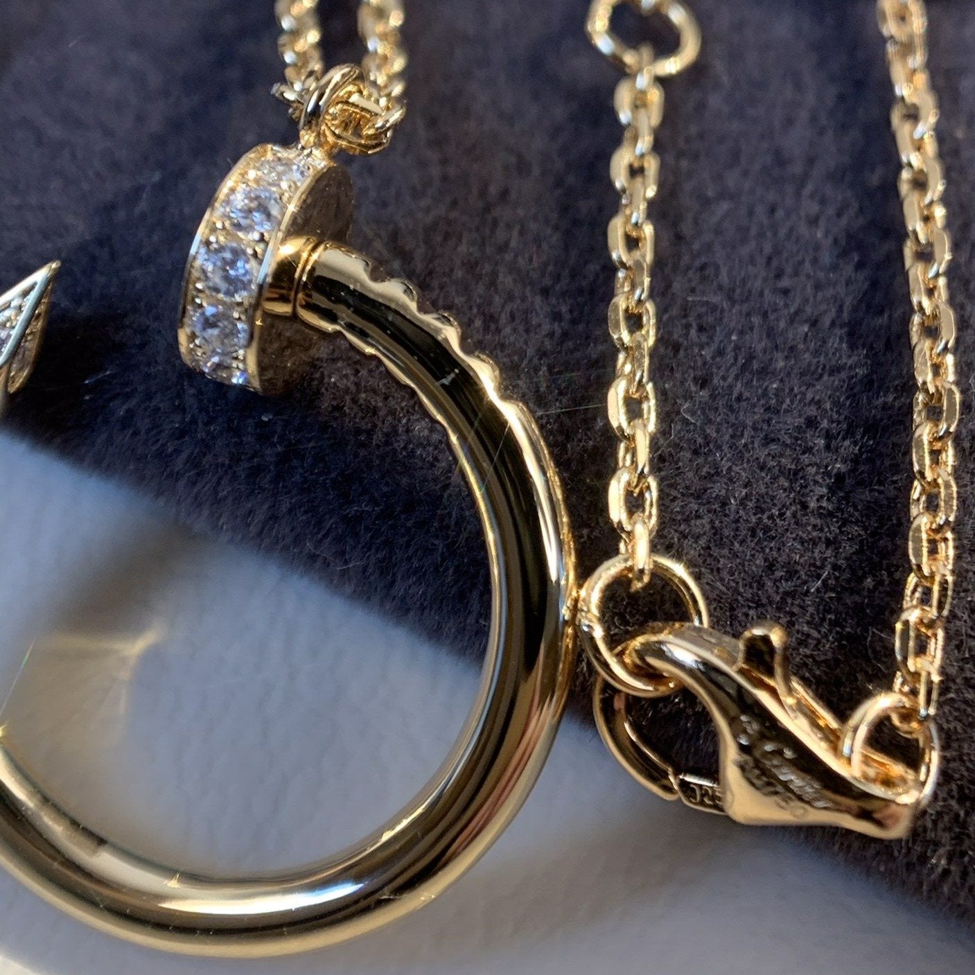 [Imperial] JUSTE NECKLACE PINK GOLD