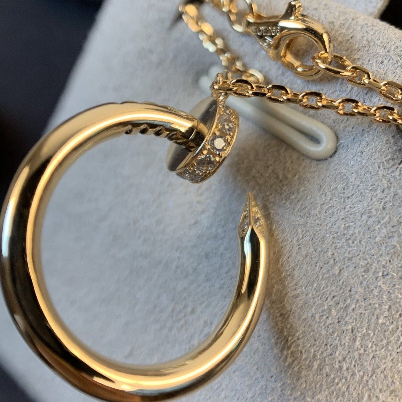 [Imperial] JUSTE NECKLACE PINK GOLD