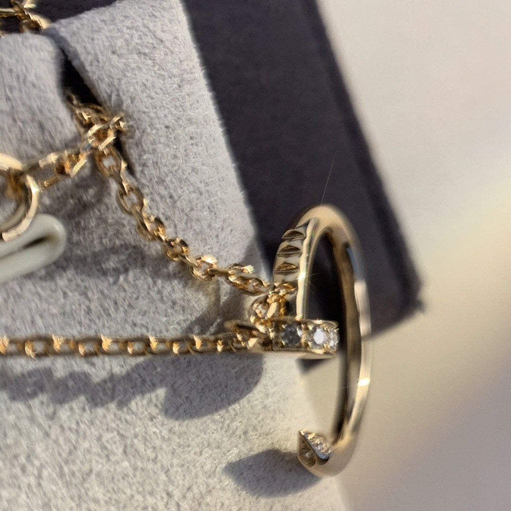 [Imperial] JUSTE NECKLACE PINK GOLD