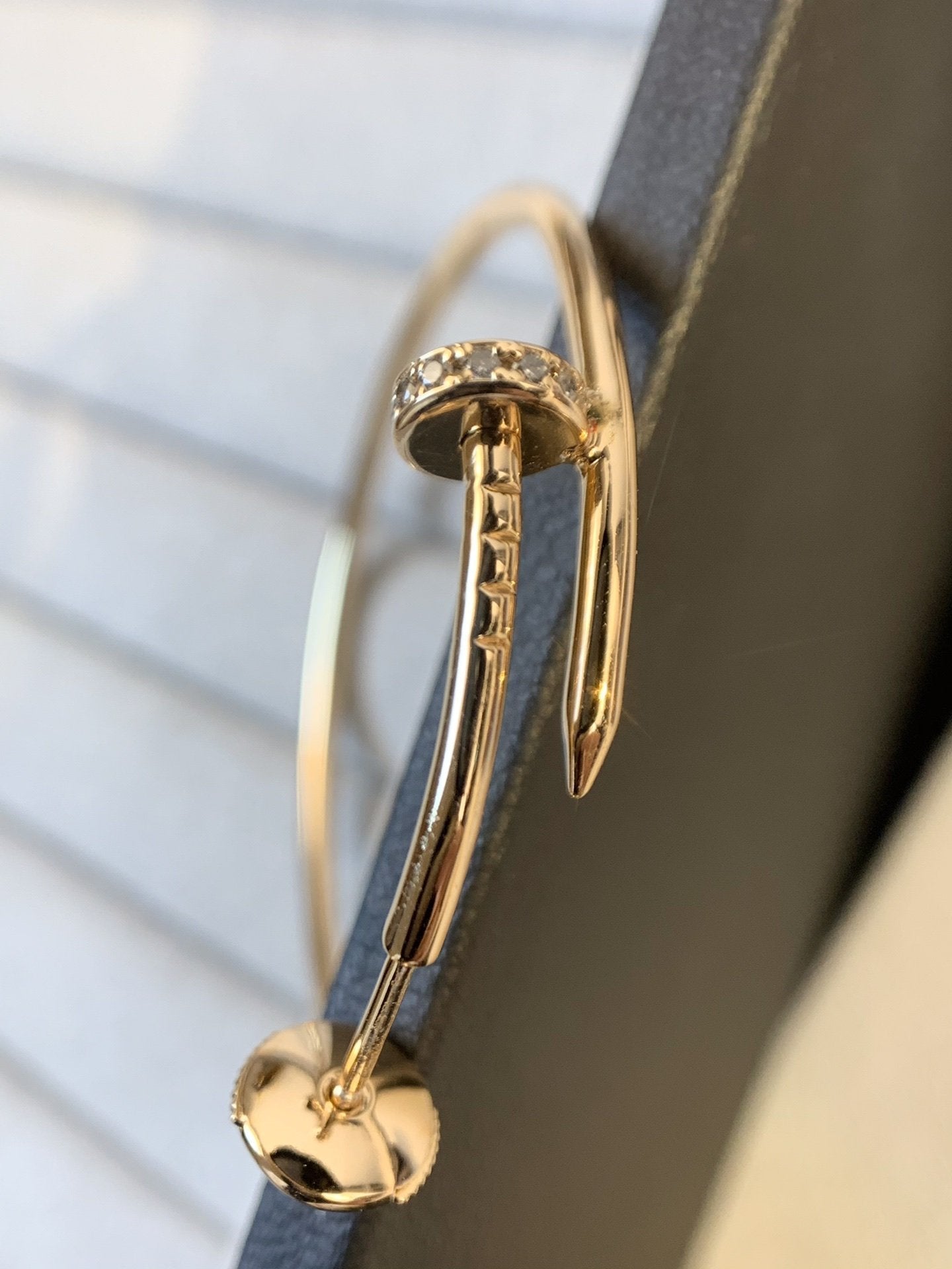 [Imperial] JUSTE EARRINGS GOLD DIAMONDS 1.8MM