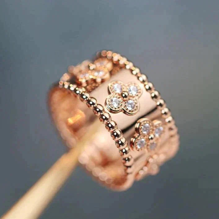[Imperial] CLOVER KALEIDOSCOPE RING 10MM