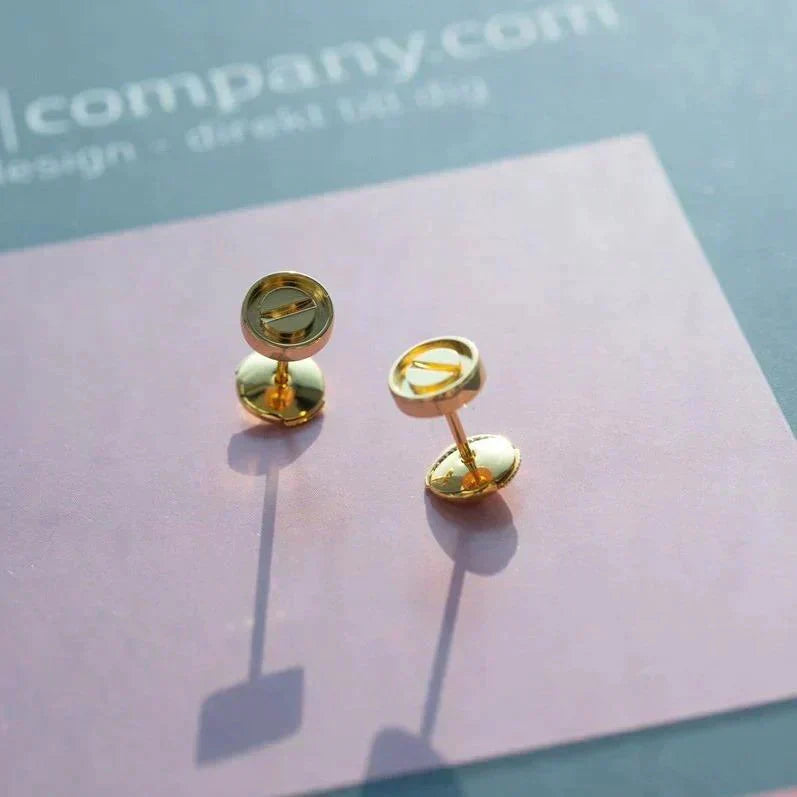 [Imperial] LOVE EARRINGS GOLD 10MM