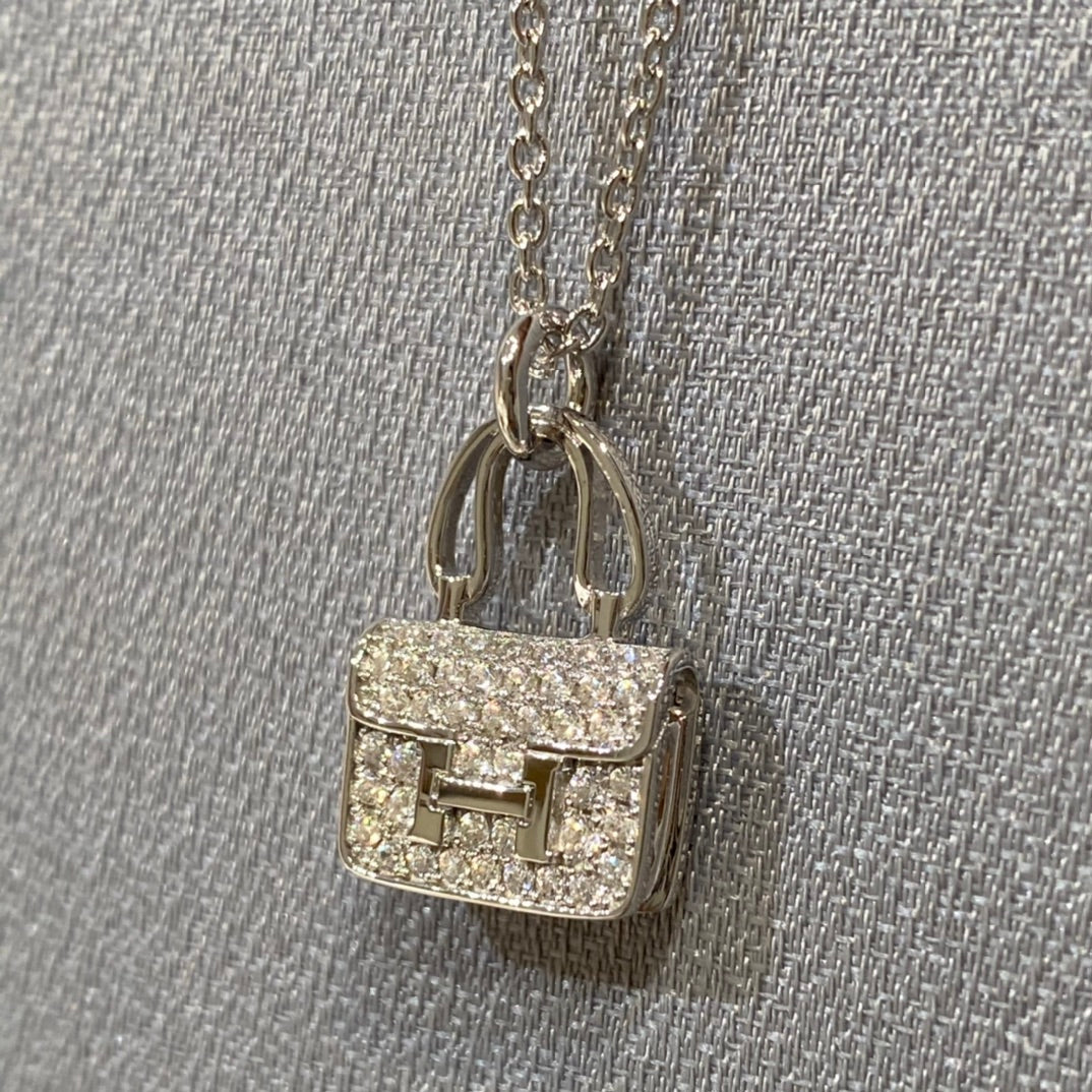 [Imperial] CONSTANCE PEDANT DIAMOND NECKLACE