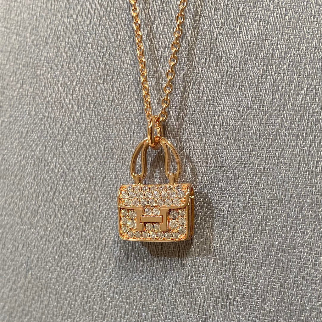 [Imperial] CONSTANCE PEDANT DIAMOND NECKLACE