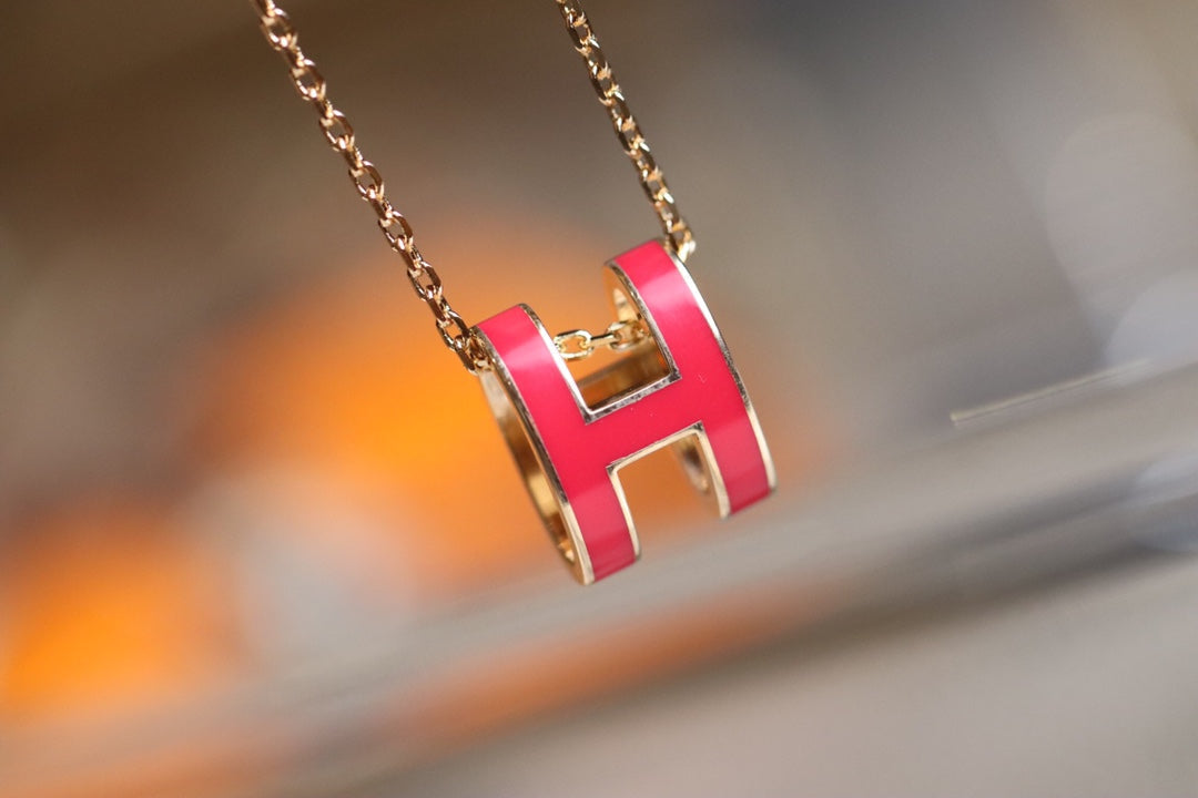 [Imperial] POP H PEDANT PINK GOLD