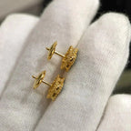 [Imperial] CLOVER MINI 9.5MM MALACHITE  EARRINGS