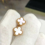 [Imperial] CLOVER MINI 9.5MM WHITE MOP EARRINGS