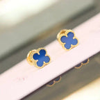 [Imperial] CLOVER MINI 9.5MM TURQUOISE EARRINGS