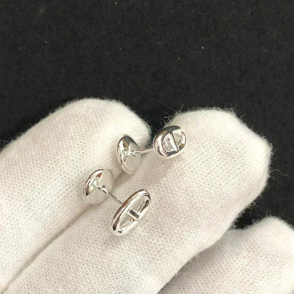 [Imperial] CHAINE SMALL EARRINGS GOLD AND SILVER