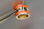 [Imperial] MINI POP H EARRINGS ORANGE