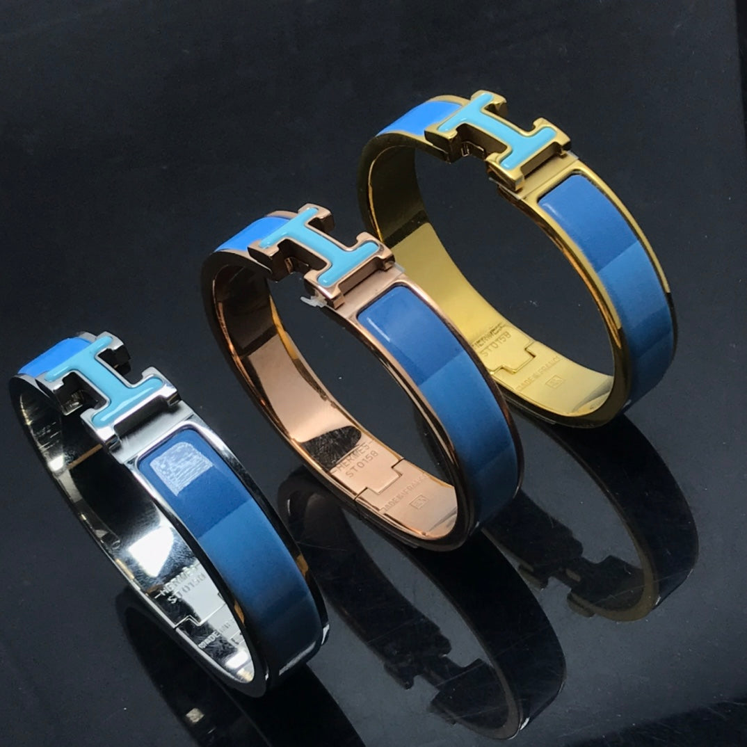 [Imperial] H BRACELET BLUE RAINBOW CERAMIC