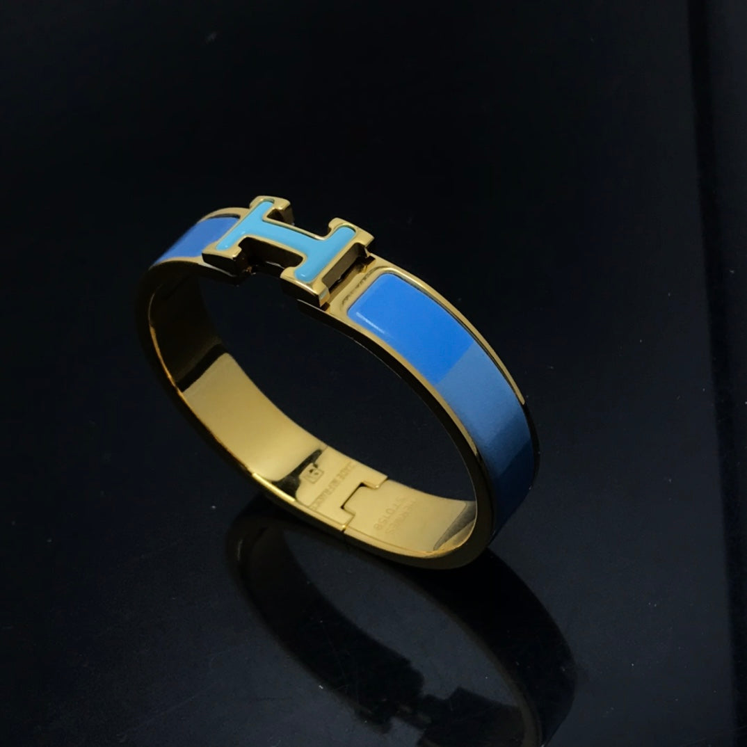 [Imperial] H BRACELET BLUE RAINBOW CERAMIC