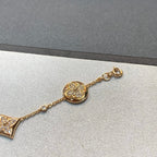 [Imperial] STAR AND SUN 4 MOTIFS GOLD DIAMONDS BRACELET