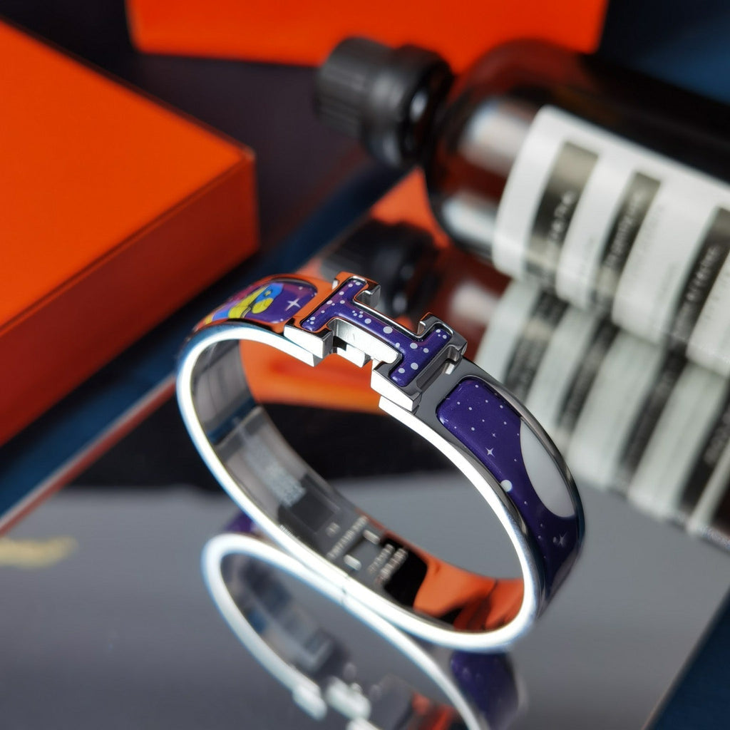 [Imperial] H STAR AND MOON BRACELET 12MM