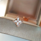 [Imperial] STAR MOP PINK GOLD EARRINGS