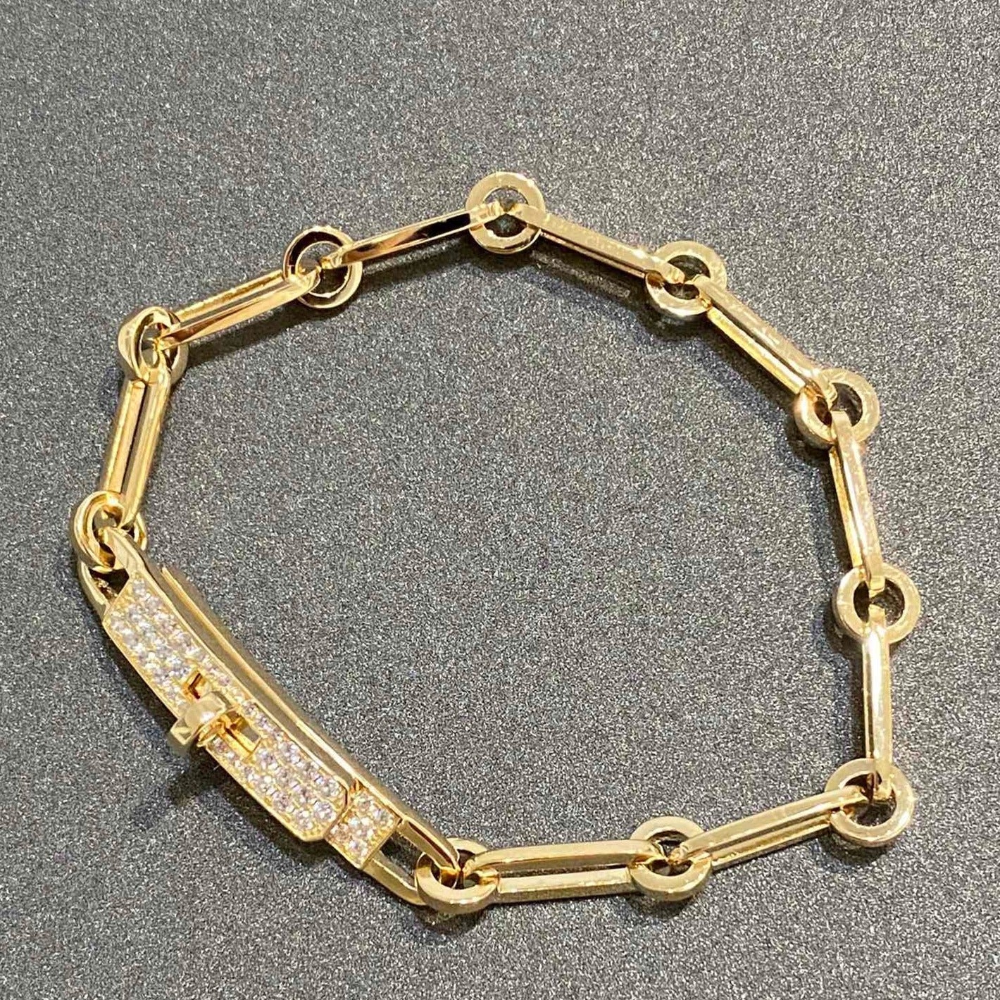 [Imperial] CHAINE BRACELET SMALL MODEL DIAMOND