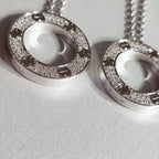 [Imperial] LOVE NECKLACE ADJUSTABLE SILVER