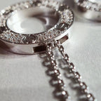 [Imperial] LOVE NECKLACE ADJUSTABLE SILVER