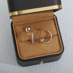[Imperial] JUSTE EARRINGS 12.75MM PINK GOLD DIAMOND