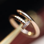 [Imperial] JUSTE RING 2.65MM PINK GOLD DIAMOND