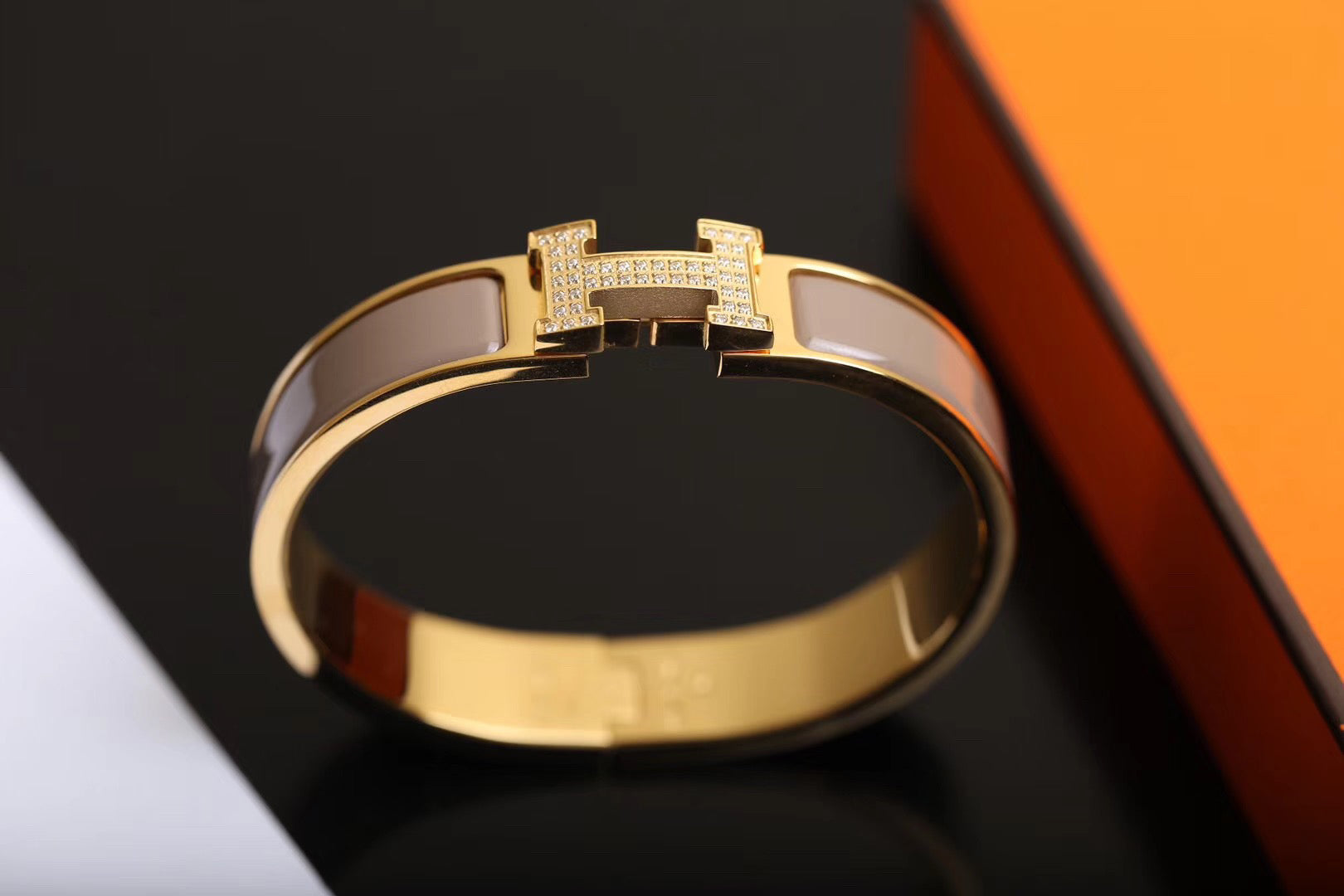[Imperial] H BRACELET GOLD DIAMOND