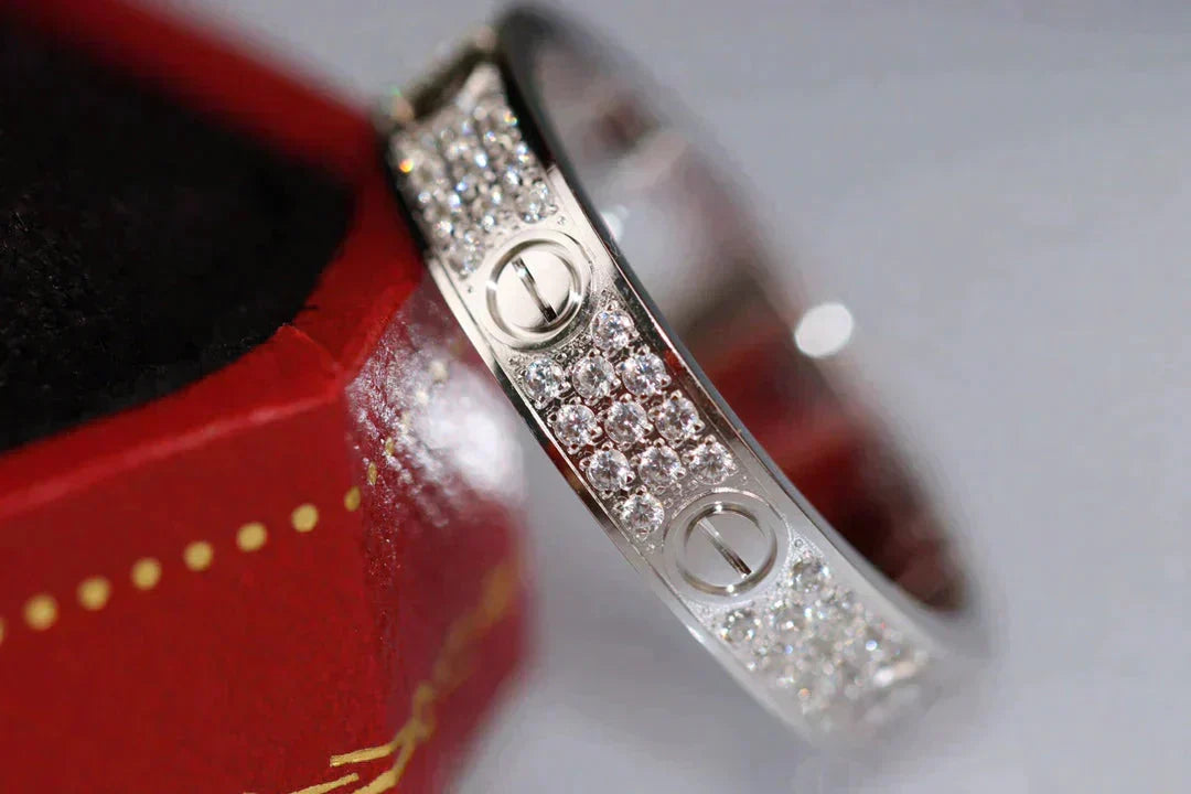[Imperial] LOVE RING 3.6MM DIAMOND PAVED