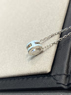 [Imperial] POP H LIGHT BLUE NECKLACE