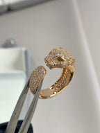 [Imperial] PANTHERE PINK GOLD DIAMOND RING