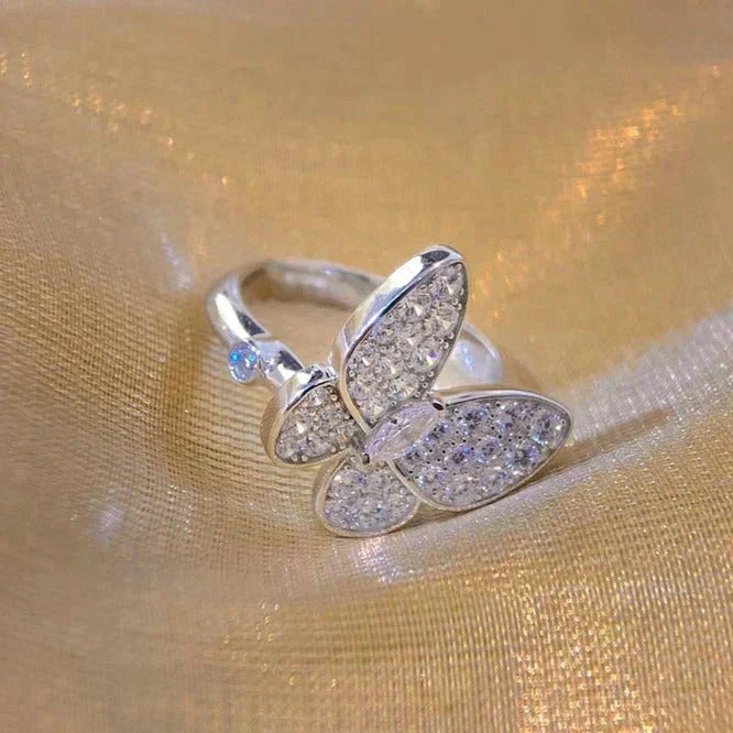 [Imperial] BUTTERFLY DIAMOND RING