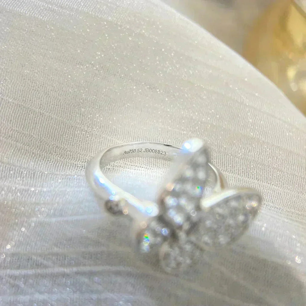 [Imperial] BUTTERFLY DIAMOND RING