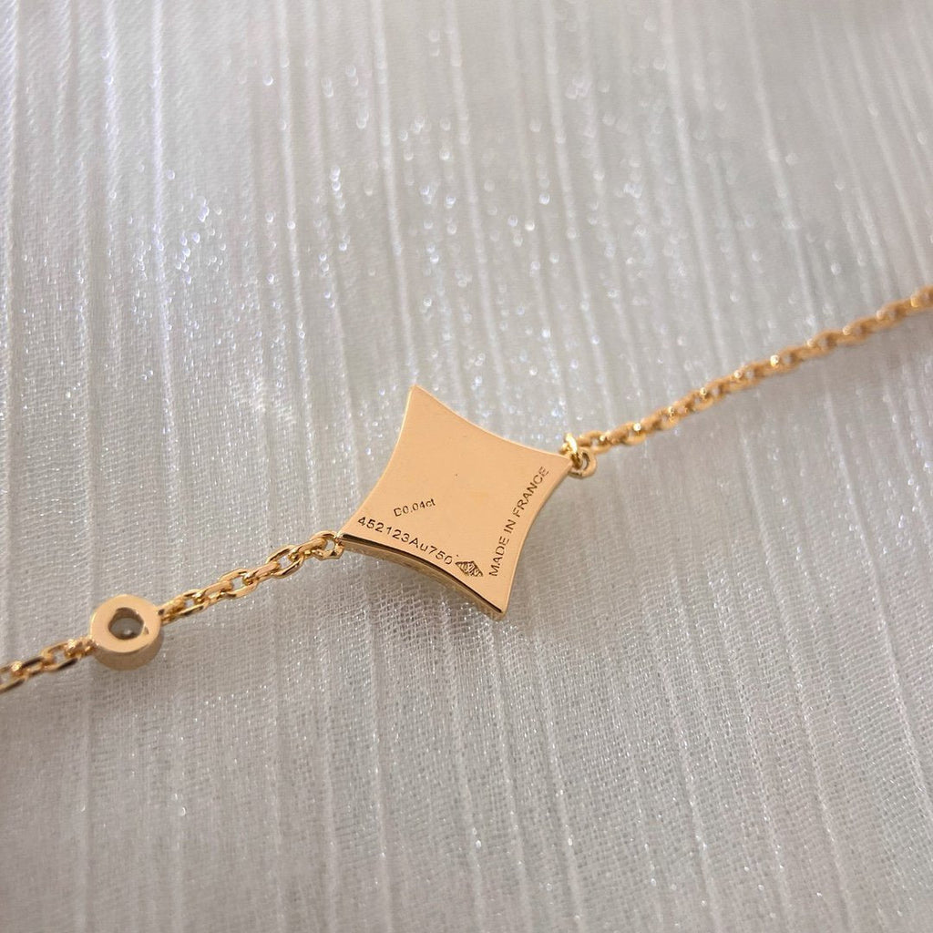 [Imperial] COLOR STAR PINK GOLD DIAMOND BRACELET