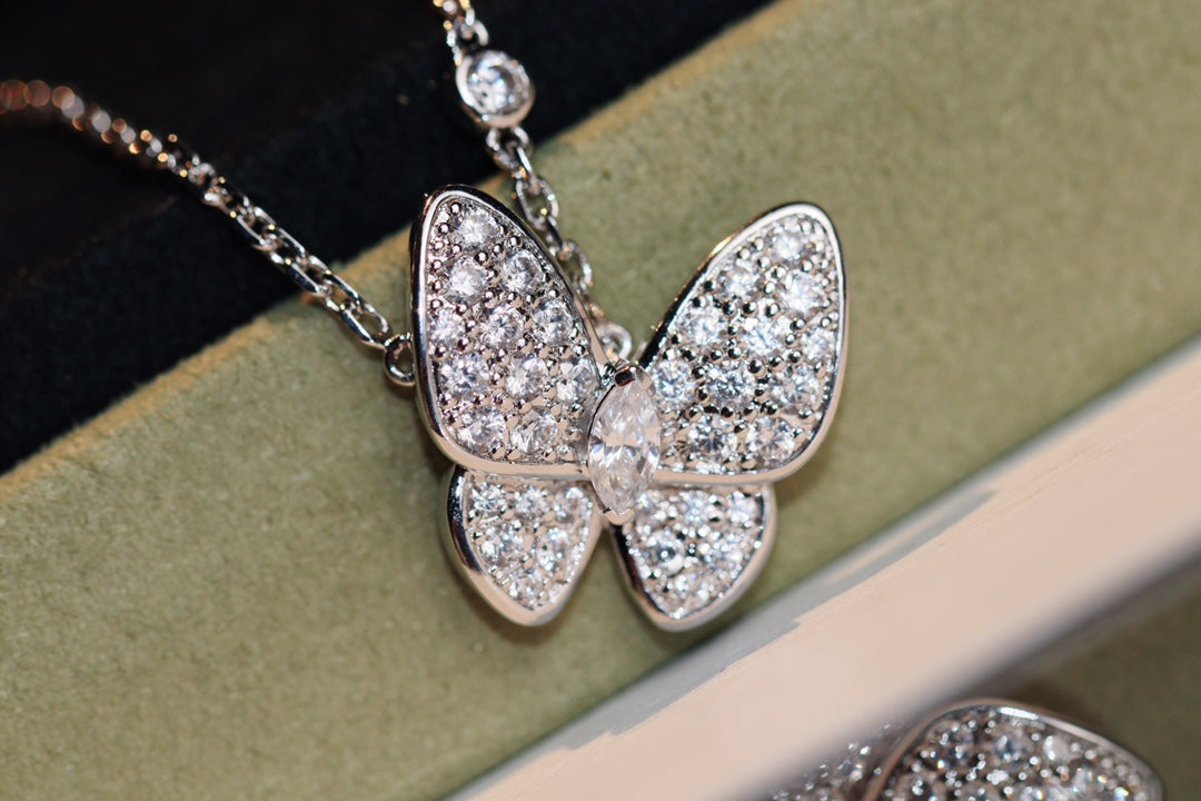 [Imperial] BUTTERFLY DIAMOND NECKLACE
