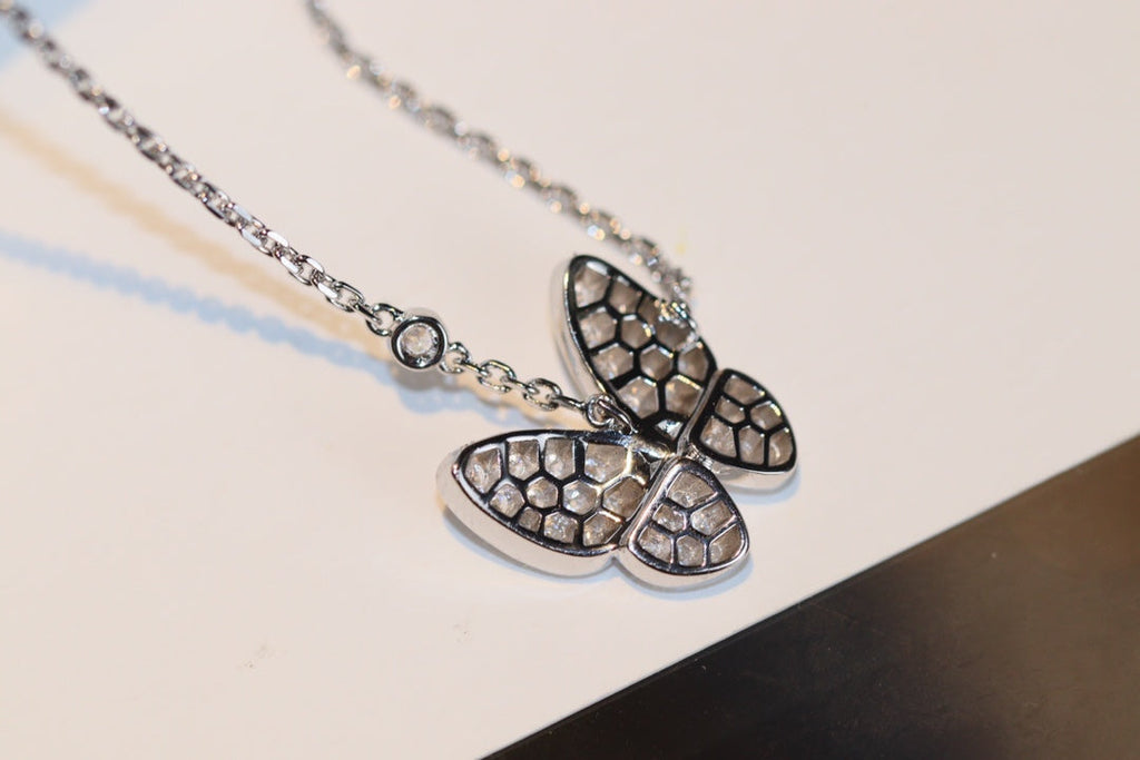 [Imperial] BUTTERFLY DIAMOND NECKLACE