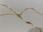 [Imperial] CLOVER 25MM NECKLACE GOLD CARNELIAN