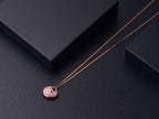 [Imperial] AMULETTE ROSE GOLD PINK MOP NECKLACE