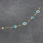 [Imperial] STAR AND SUN TURQUOISE 4 MOTIFS 3 DIAMONDS