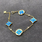 [Imperial] STAR AND SUN TURQUOISE 4 MOTIFS 3 DIAMONDS