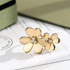 [Imperial] CLOVER COMOS GOLD DIAMOND RING