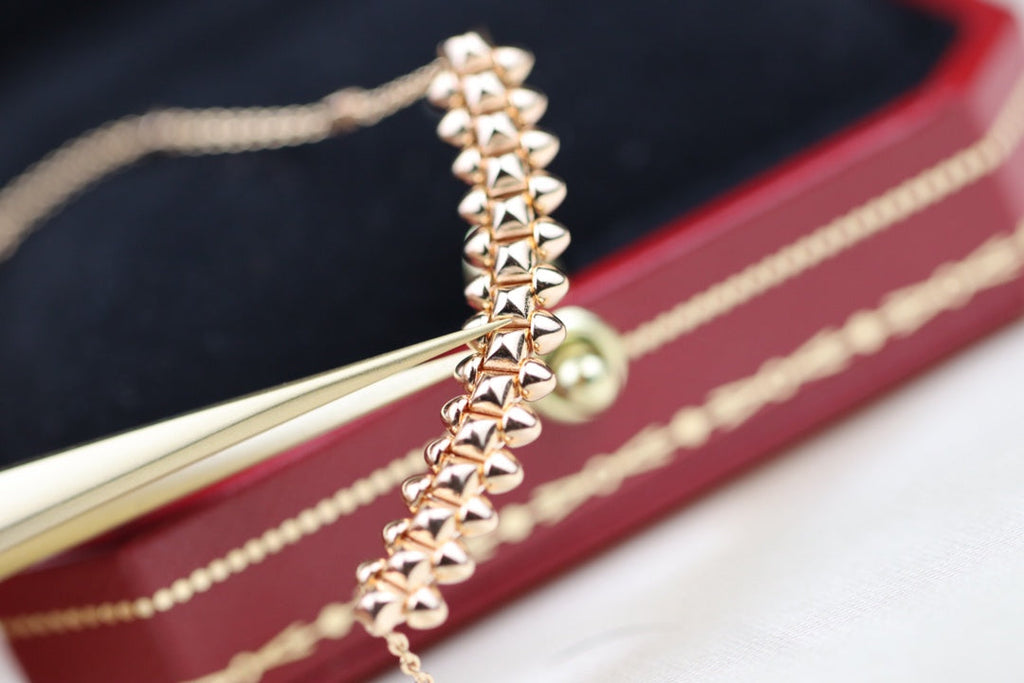[Imperial] CLASH PINK GOLD NECKLACE