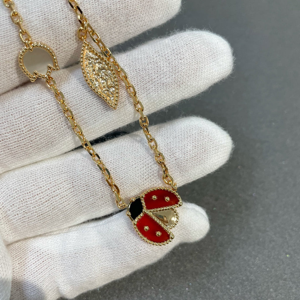 [Imperial] LUCKY SPRING 15 MOTIFS GOLD NECKLACE